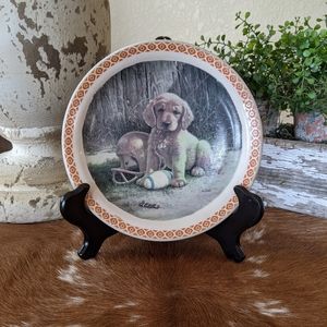Restaurant Ware Shenango China Plate Decoupage